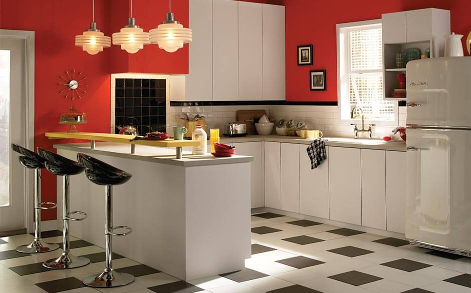 Color Your Kitchen Red